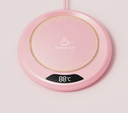 3-Speed 55℃ Constant Temperature USB Heating Coaster Thermostatic Cup Warmer For Coffee Milk Mug
