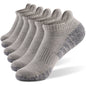 3 Pairs Thickened Towel Bottom Running Mesh Boat Non-Slip Breathable Sports Low Cut Men's Women's Socks