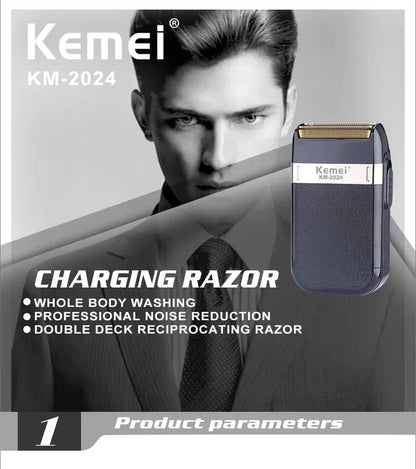 Kemei KM-2628 KM-678 KM-2024 USB Rechargeable Hair Clipper Professional Cordless Men Hair Trimmer Men's Hair Cutting Machine