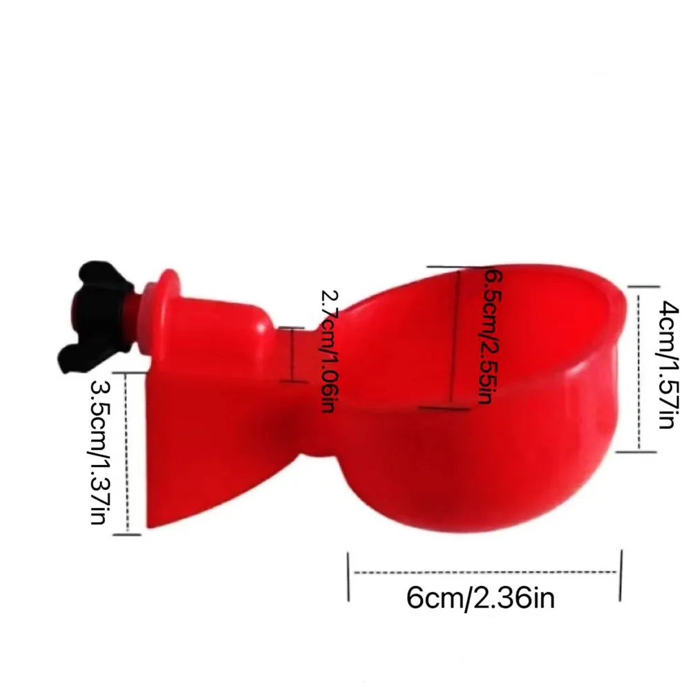 Chicken Drinker Poultry Automatic Waterer Pigeon Small Chick Feeding Bowl Chicken Coop Water Dispenser