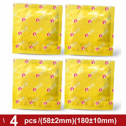 XXL Size Condoms  58mm Width Men Latex Condom Safe Contraception Protection Adult Sex Products Intimate Care