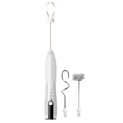 Mini Electric Milk Foamer Blender Wireless Coffee Whisk Mixer Handheld Egg Beater Cappuccino Frother Mixer Kitchen Whisk Tools