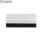 10x4.5cm  Felt Fabric Cloth Suede Card Squeegees Carbon Fiber Vinyl Car Wrap No Scratch Scraper Window Tint Tools