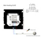Tuya Smart Thermostat For Underfloor Heating Wifi Thermostat  Floor Heating Controller Warm Floor Temperature Controller Alexa
