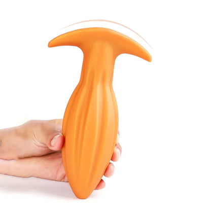 Soft Anal Plugs for Gay Men Prostate Massage Liquid Silicone 35-80mm Huge Butt Plug Anal Training Comfortable To Wear But Plug