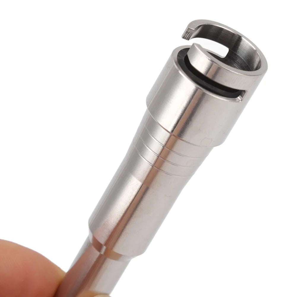 Milk Frother Foam Inner Tube Rust-Proof Silicone Coffee Steam Nozzle Stainless Steel Coffee Machine Nozzle for Delonghi Dedica