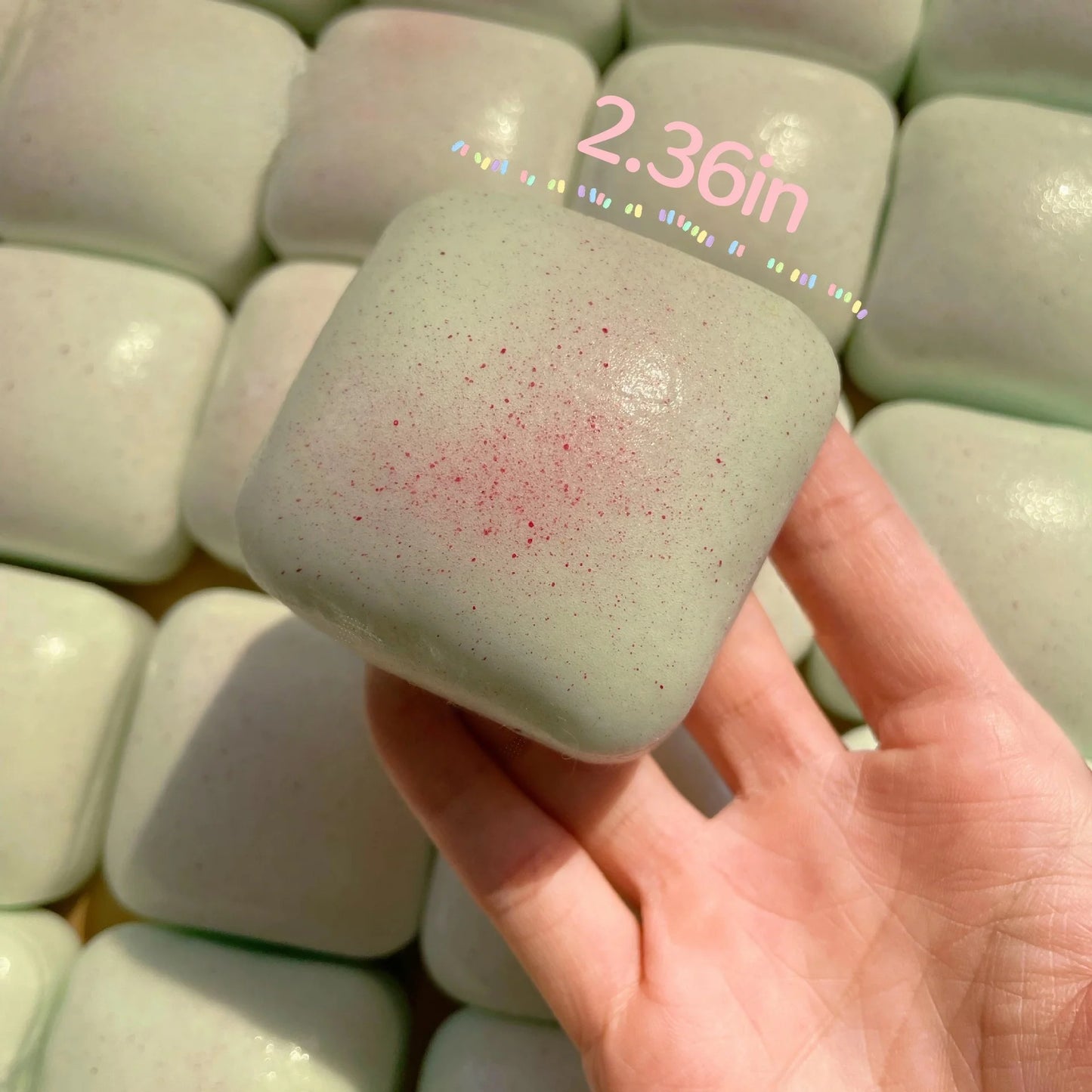 1PC Mini Toast Slow Rising Squishy Anxiety Relief Decompression Toys Sensory Calming Toys Travel Fidget Christmas Gifts