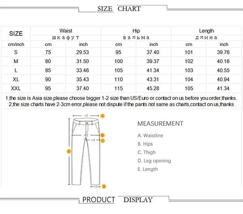 Men's American Retro Hole-Punched Stretch Slim Fit Jeans Zipper Casual Streetwear Denim Pants Classic Black Blue Skinny Trousers