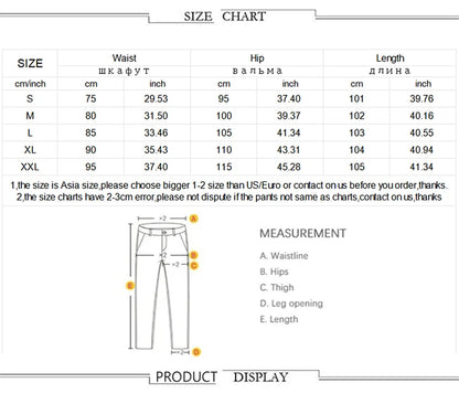 Men's American Retro Hole-Punched Stretch Slim Fit Jeans Zipper Casual Streetwear Denim Pants Classic Black Blue Skinny Trousers