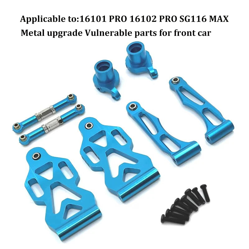 16101 PRO 16102 PRO SG116 MAX PRO RC Car 1:16 Blue Upgraded Metal Spare Parts Model 4WD/ Original Spare Parts Drive Shaft Gear