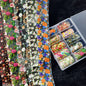 10Rolls Halloween  Flower Plaid Angel Marble  Bow Nail Foils Transfer Paper  Nail Art Stickers   Decal  Nails Decoration