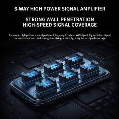 New Xiaomi Router BE6500 Pro WiFi 7 2.4/5GHz Mesh Dual Band Qualcomm 4-Core Processor Chinese Version,With adapter