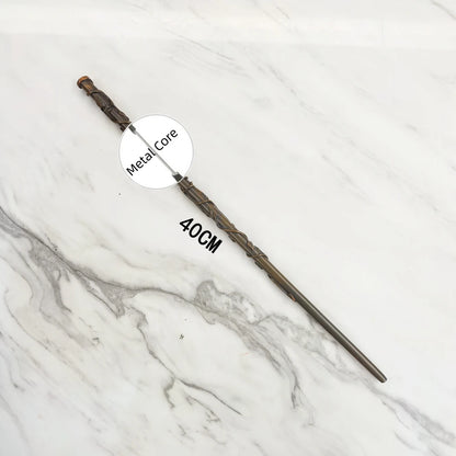 Anime Cosplay Magic Metal Core Wand With Box Children Decoration Toy Accessories For Kids Bacchetta Di Plastic Magic Stick
