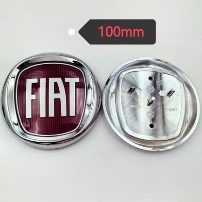 Logo Fiat Front Rear Badge Emblem 85mm 100mm 120mm 8.5cm 10cm 12cm for 500 Panda Punto Grande Doblo Ducato Bravo Tipo 595 600