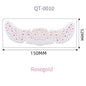 1pc Hot Stamping Freckles Makeup Sticker Metallic Radiation Golden Silver  Fake Freckles Temporary Tattoo Stickers Face Makeup