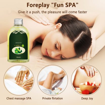 Olive Lubricant Massage Oil Scented Erotic Lubricant Oil Soothing Relax Body Lubricant