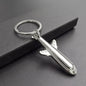 Air Plane Model Fighter Keychains Metal Cool Airplane Keyring Pendant Car Motorcycle Bag Key Chain Ring for Men Creative Gift