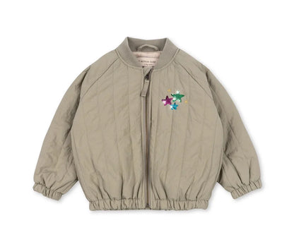 2025 KS Brand Winter Baby Boys Lambswool Jackets Vest Kids Clothes Girls Cherry Jackets Outerwear Coats Flight Suit Jackets 1-9Y