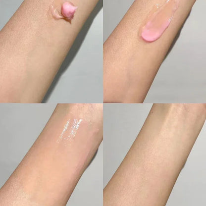 Korean PDRN Pink Collagen Capsule Cream with Niacinamide Cream for Uneven Skin Tone Lightweight Face Moisturizer Non Greasy care