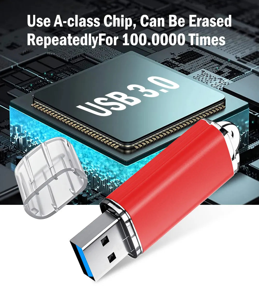 Promotion Metal USB 3.0 Flash Drive High Speed Pen Drive 128GB 64GB USB Stick 3.0 32GB 16GB 8GB Flash Drive Pendrive