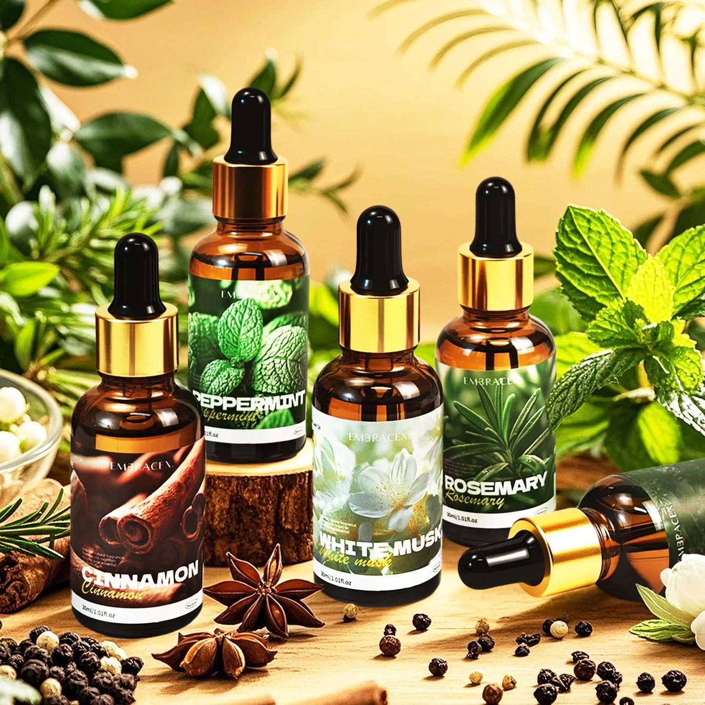 27 Type 30ml Fragrance Oils Essential oils Car Air Freshener Long Lasting Fragrance for Aromatherapy Holiday Gifts For Friends