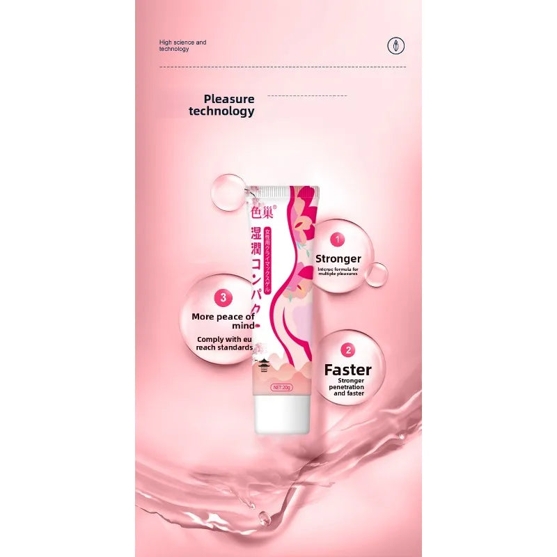 Female Fast-Acting Intense Clitoral Stimulating Gel Arousal Gel Vaginal Stimulant Enhances Pleasure Relieves Dryness Lubricant
