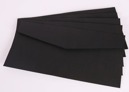 10 Pcs Classical Paper Envelopes White Black Kraft Blank Paper Window Envelopes Wedding Invitation Envelope Gift Envelope