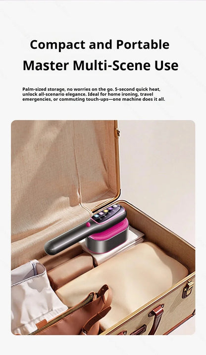 Mini Garment Steamer For Clothing Steam Iron Handheld Portable Home Travelling Voor For Clothes Ironing Wet Dry Ironing Machine
