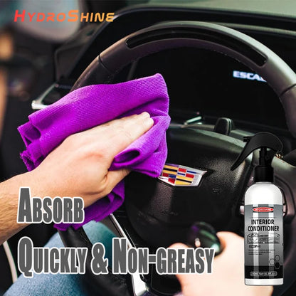Hydroshine Car Interior Conditioner Interior Plastic Restore Wax Coat Exterior Cleaner Multifunctional Leather Care Maintenance