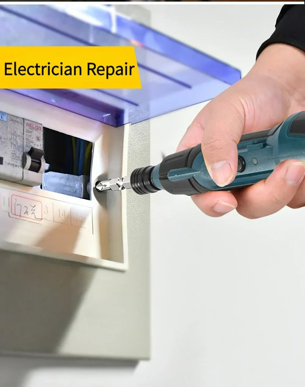 2Nm 3.6V 200r/min Electric Screwdriver Small Wireless Screwdriver Drill Screw Driver Set Rechargeable Electrician Screwdrivers