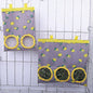 Rabbit Hay Bag 2/3 Holes Hanging Dry Grass Feeder for Guinea Pig Bunny Chinchillas Rats Small Animal Food Storage Bag
