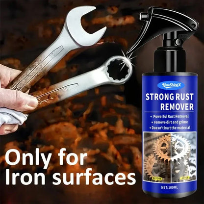 1/3 Pcs 100ml Car Rust Remover Spray Clean Metal Iron Quickly Auto Exhaust Pipe Rust Derusting Spray Auto Stain Removal Agent