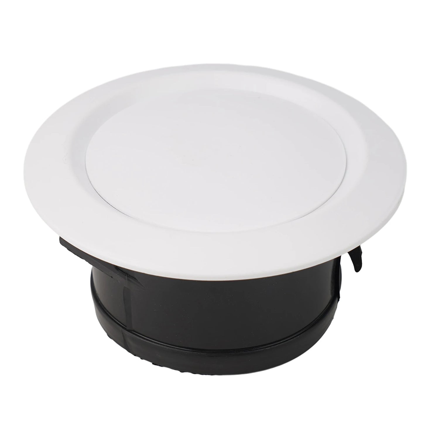Exhaust Hood ABS Air Vent Extract Valve Grille Round Diffuser Ducting Ventilation Cover Air Volume Cooling Vent 75mm 100mm 125mm