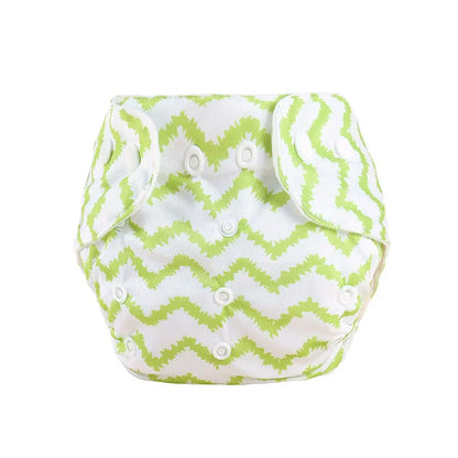 Baby Diapers Washable Reusable Nappies Grid Eco Friendly Cotton Baby Cloth Training Pant Cloth Diaper Adjustable Baby Fraldas