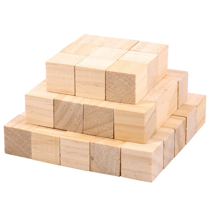 6/10/50Pcs Basswood Carving Block Natural Cork DIY Wood Crafts Portable Carving Art Supplies Suitable for Beginners/Craft Lovers