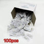 50/100Pcs Sterile Disposable Heparin Cap Veterinary Animal Lab IV Cannula Infusion Catheter Lock Connector