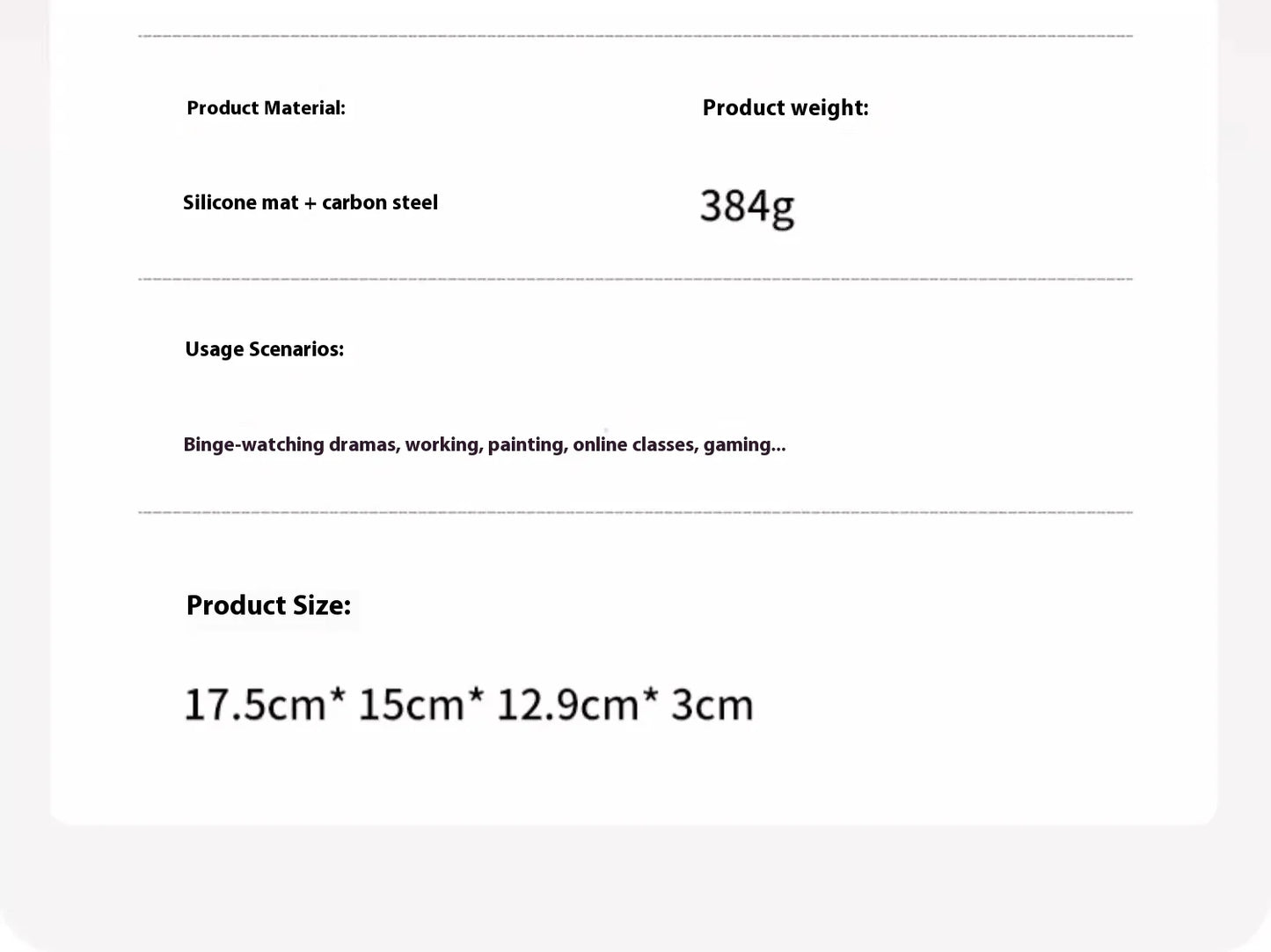 360° Rotating Metal Tablet Stand Foldable Adjustable Desktop Holder Carbon Steel Base Heat Dissipation For Tablet Phone