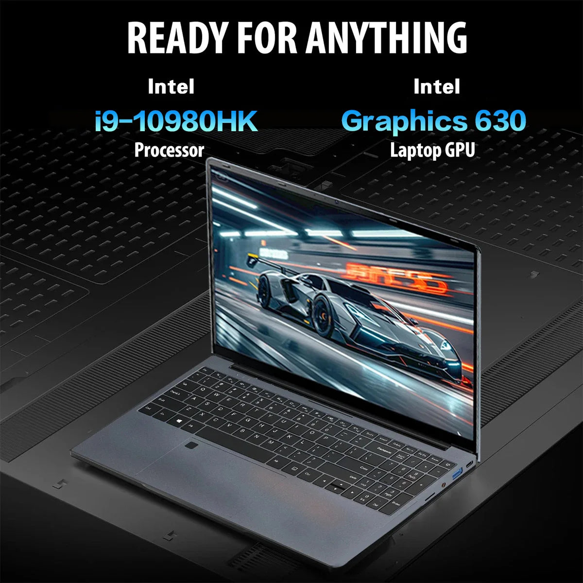 15.6'' Intel Core I9 10980HK Gaming Laptop Windows 11 16GB RAM 1TB 2TB SSD Fingerprint Unlock Computer Backlight Office Laptop P