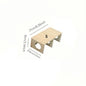 1pc Solid Wood Hideaway House, For Hamster Squirrel, Small Pet Aquascape Toys,  Small Animal Cage Accessories
