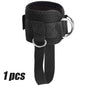 Ankle Strap for Cable Machine Kickbacks,Glute Workout,Leg Extensions,Booty Hip Abductors Exercise,Adjustable Ankle Cuff for Gym
