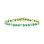 Various Shaped Geometric Bezel Cubic Zirconia 5A CZ Tennis Chain Bracelet Classic Fashion Women Jewelry