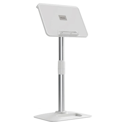 Oatsbasf Floor Reading Stand 43-78cm Height Adjustable Tablet Stand Book Shelf Liftable Reading Table  Foldable iPad Holder