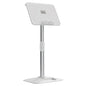 Oatsbasf Floor Reading Stand 43-78cm Height Adjustable Tablet Stand Book Shelf Liftable Reading Table  Foldable iPad Holder