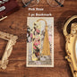 1 PC Retro Floral Painting Metal Bookmark Hollow Bronzing Bookmark With Tassel For Book Club Reader Writers Book Lovers Students