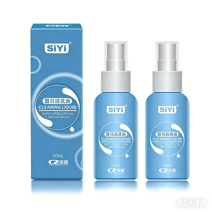 1-4pcs Anti-bacterial Sex Toy Cleaner Disinfection Liquid for Vibrator Body Safe Cleaning Spray Bottle Sex Products