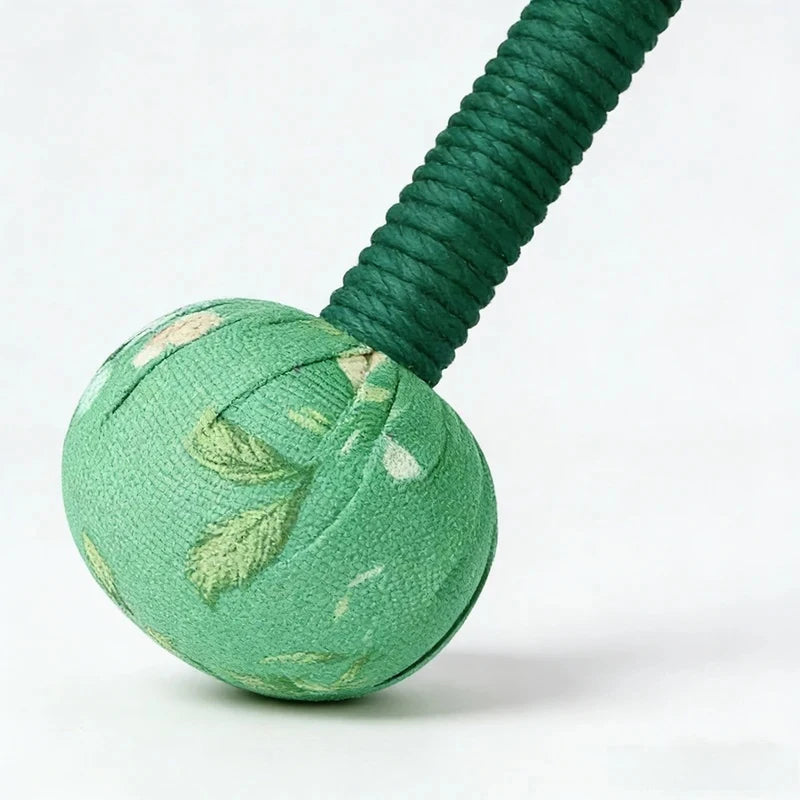 Long Handle Moxa Massage Hammer – Manual Body & Back Massager (Nylon, Lymphatic Drainage)