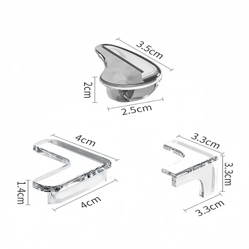 Clear Anti-collision Coffee Table Furniture Corner Protectors Children's Soft Corner Sheathing Living Room Decor  4-10Pcs