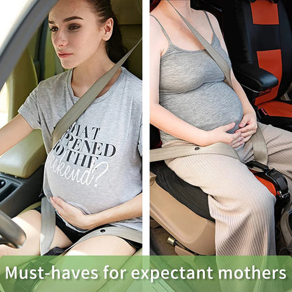 Car Seat Safety Belly Support Belt For Pregnant Woman Maternity Moms Belly Unborn Baby Protector Adjuster Extender Accessories