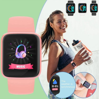 Men Smart Watches Color Screen Bluetooth Woman Fitness Sport Bracelet Health Sleep Monitor Electronic Clock Smartwatch Alarm Y68