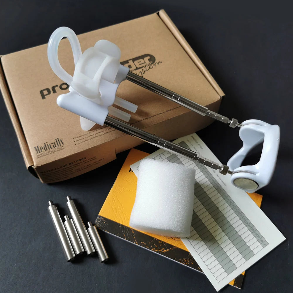 Penis Extender Enlargement Penis Pump Enlarger Edge Stretcher Correction Bending Male Cock Growth Train Penile Training Extender